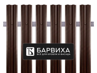 Штакетник МОДЕРН ПРЯМОЙ_